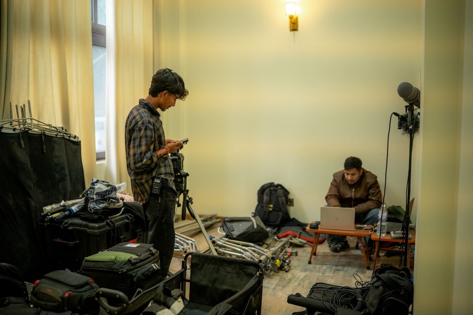 Preparing a film permit application in Nepal